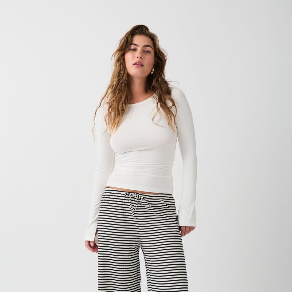 Zara - Vid Stripete Bukser