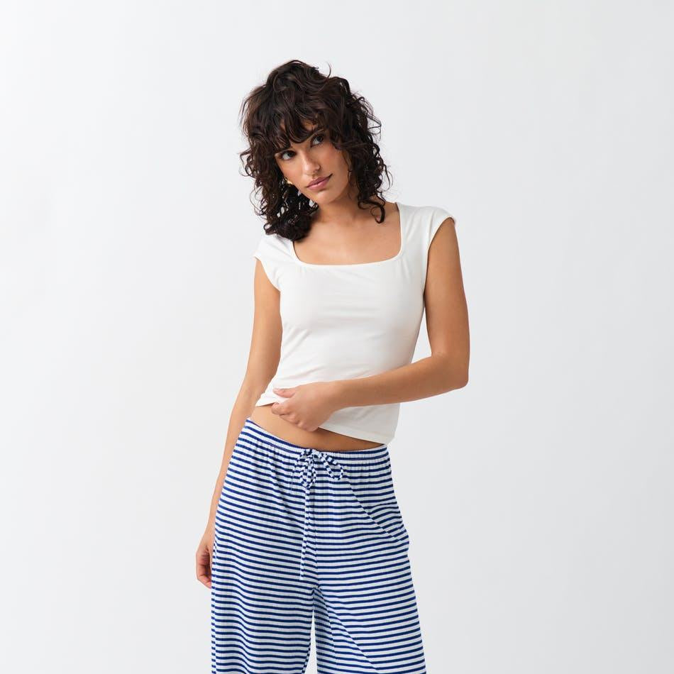 Zara - Vid Stripete Bukser
