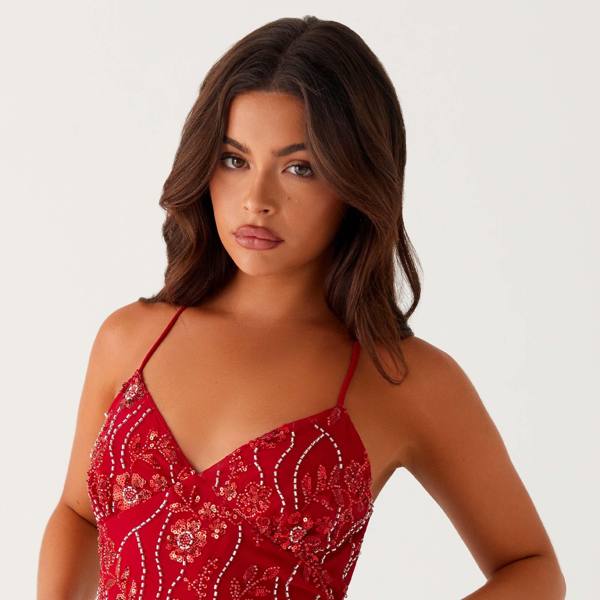 Carina – Cami paljetttopp